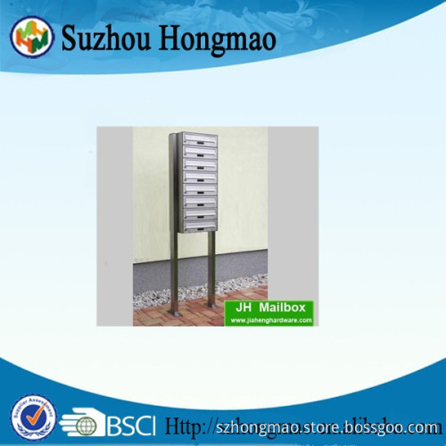 apartment stainless steel mailboxes